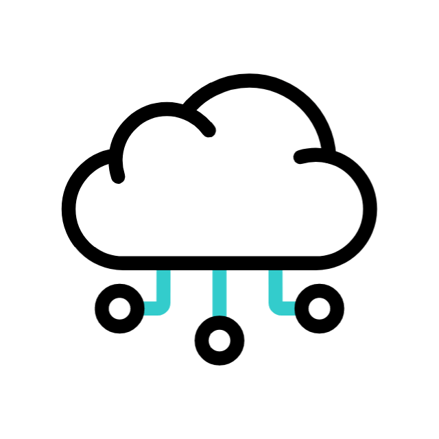 Illustration animée du cloud computing pour présenter le service de stockage en ligne