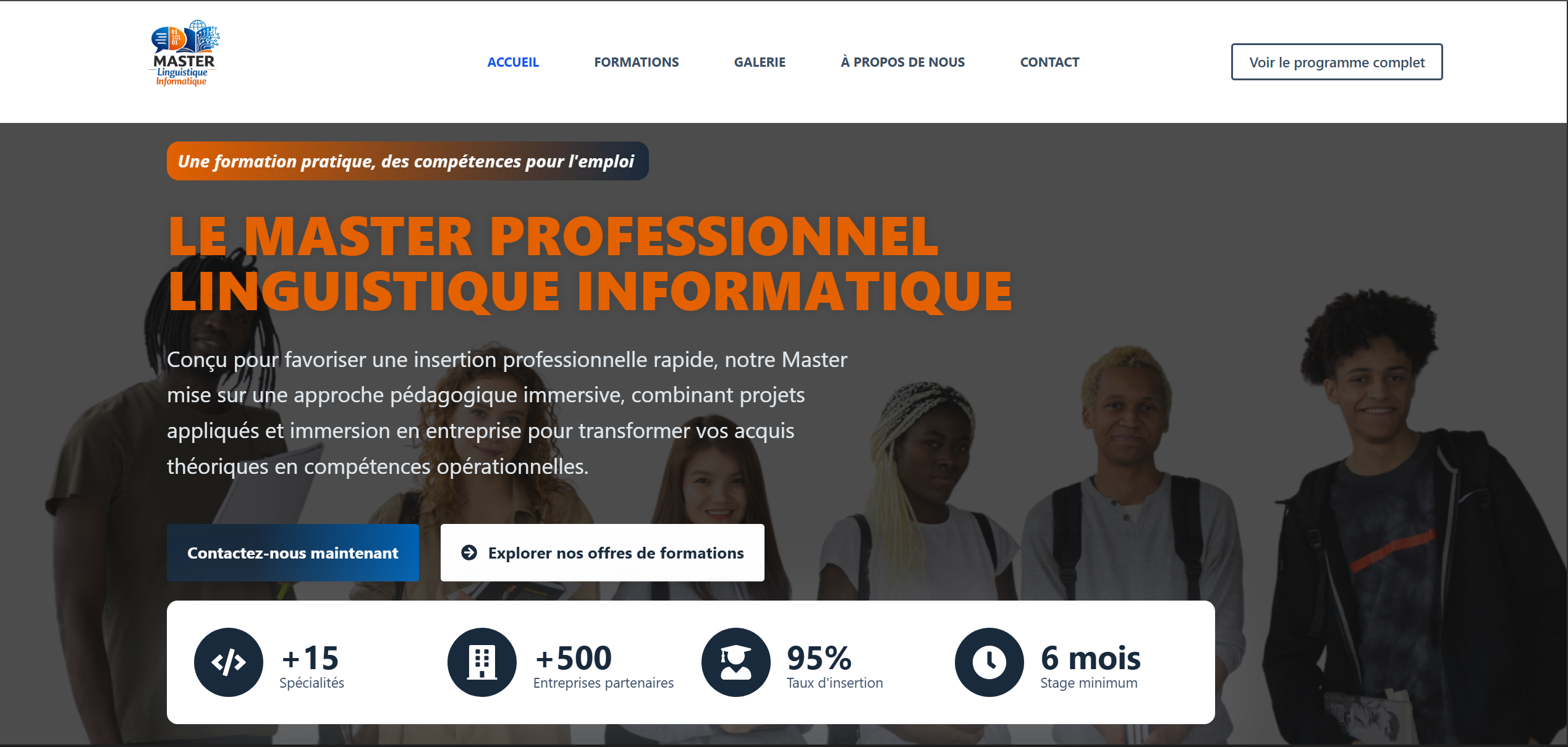 Master Pro Linguistique